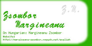 zsombor margineanu business card